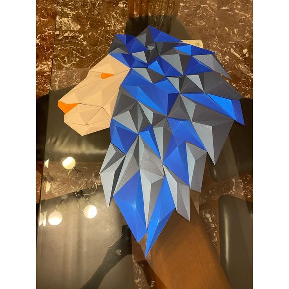 DGEmily Lion Wall Art V2 | Large-Scale Wall Decor | Custom Sizes!! - Picture 8 of 13